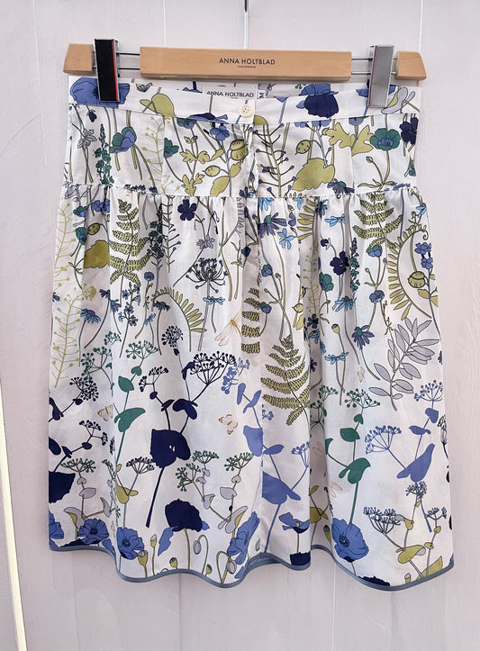 SKIRT POPPY SEED BLUE