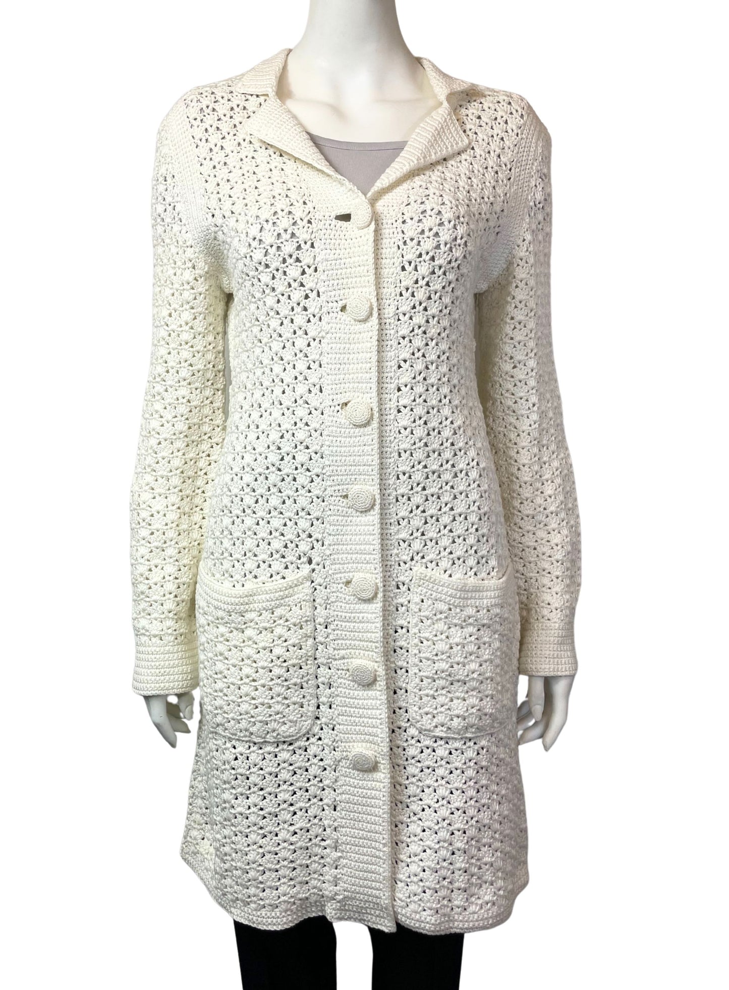 HANDMADE CROCHET COAT