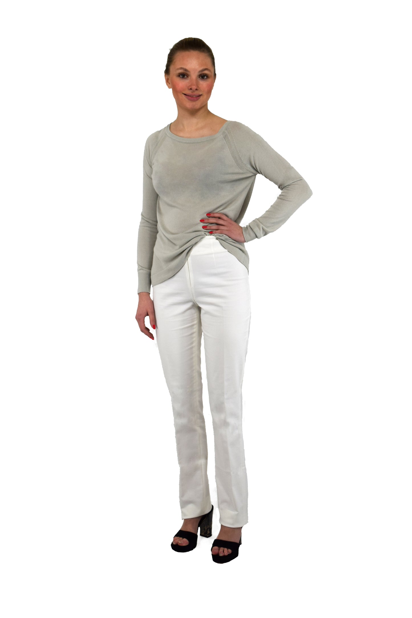 LOOSE FIT BALLERINA LONG SLEEVED TOP