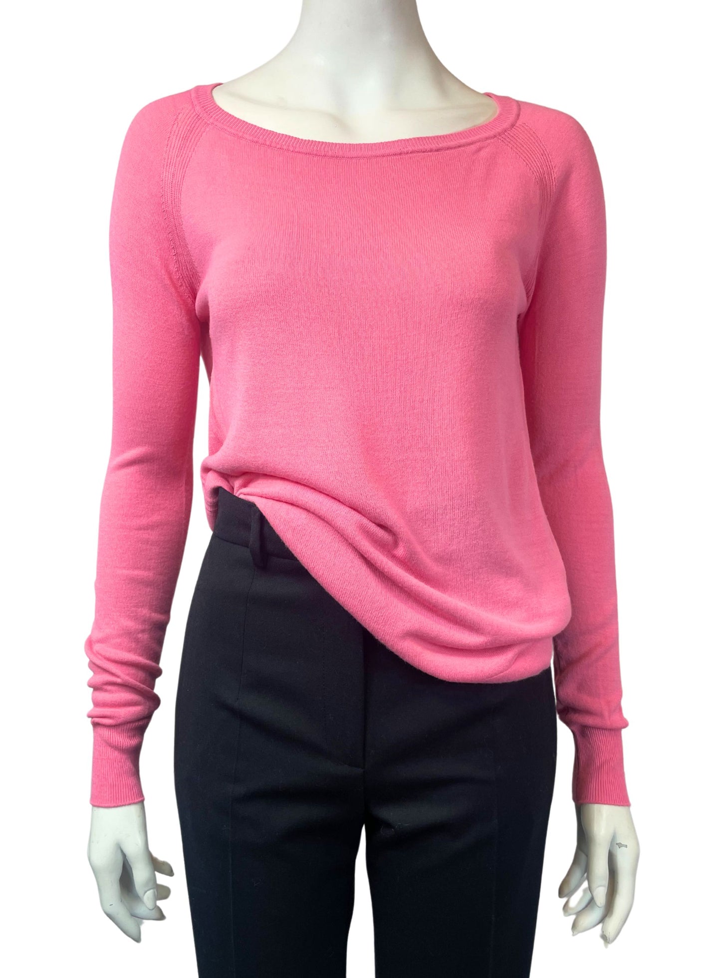 LOOSE FIT BALLERINA LONG SLEEVED TOP ROSE